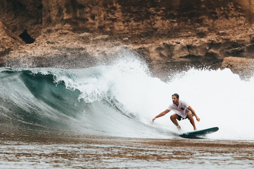 Person Surfing